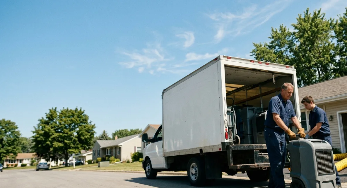 Water Damage Cleanup in Mounds, IL near me